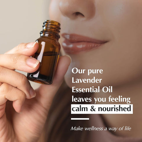 AROMAFUME Lavender Essential Oil - 100% Natural, Therapeutic Grade for Diffusers, 10ml