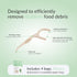 Biodegradable Floss Picks, 200pcs Natural Vegan Sustainable Dental Floss, Shred Resistant and Nontoxic