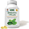 Andrew Lessman Breath Plus 60 Softgels – Natural Breath Freshener with Peppermint & Spearmint, Easy to Swallow