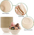 Ocmoiy Bulk 150Pk. 8 OZ Paper Bowls, Disposable Heavy Duty Compostable Food Bowls, Microwave Safe