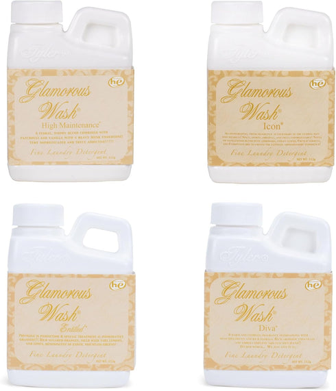TYLER CANDLE COMPANY 4 oz Glamorous wash Gift Pack II