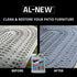 AL-NEW Step 1 Clean, Cleaning Solution for Outdoor Patio Furniture, Garage Doors, 16 Ounce