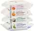SpaScriptions Makeup Cleansing Wipes, 30 CT Variety 4 Pack, Total 120 Count