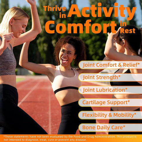 ZEBORA Glucosamine Chondroitin Joint Support Supplement - with MSM, Turmeric, Boswellia for Joint Health & Relief (120