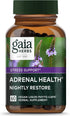 Gaia Herbs Nightly Restore Adrenal Health - Herbal Supplement with Ashwagandha, 60 Vegan Liquid Phyto-Capsules