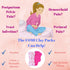 FOMI Hemorrhoid and Perineal Clay Ice Packs | 2 Reusable Packs, 3 Washable Sleeves | Pregnancy and Postpartum Cold Therapy Compress for Vaginal and Groin Pain Relief | Flexible, Freezable Wrap