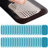 PAMASE 50/80 Pcs Gel Pads for Abs Stimulator - Replacement Pads for Reusable Ab Workout Toner Belt