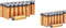 Amazon Basics AA & AAA High-Performance Alkaline Batteries Value Pack - 24 Double AA and 24 Triple AAA
