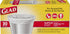 Glad Trash Bags, Small Garbage Bags - 4 Gallon White Trash Bag, 30 Count