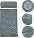 Set Acupoint Massage Pillow and Yoga Mat with Portable Bag, Shiatsu Acupressure Therapy Cushion for Relief