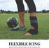 Coldest Foot Ankle Achilles Pain Relief Ice Wrap with 2 Cold Gel Packs - Best for Tendon Injuries & Sore Feet