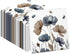 wuhuzsm Floral Napkins Disposable, 50-Pack Decorative Paper Hand Towels for Bathroom & Guest
