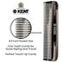 Kent A FOT Handmade Pocket Comb for Men, Women, and Kids, Fine Tooth Hair Straightener, Made in England