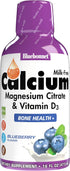 Bluebonnet Nutrition Liquid Calcium Citrate Magnesium Citrate, 16 Fl Oz, 32 Servings