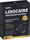 Sumifun 4% Lidocaine Pain Relief Patches - 18 Count for Back, Shoulder, Muscle, Joints Pain Relief