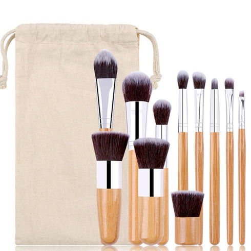 Pure Vie 15 Colors Cosmetics Cream Contour and Highlighting Makeup Kit + 11 Pcs Brushes