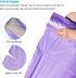 MECCANIXITY 2-4 Gallon Small Trash Bags, Garbage Waste Basket Liners for Kitchen, Office, Bathroom, Bedroom - Purple,