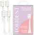 Replacement Brush Heads for Philips Sonicare Electric Brush, Ultra Soft for Sensitive Teeth, 4 Pack, Pearly White