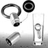 2 Pieces Keychain Pill Holder, Tiny Keychain Medication Container, Waterproof Pill Case for Men Women Travel