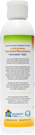 Liposomal Curcumin (Turmeric) and Resveratrol, Powerful Antioxidants, Alcohol-Free, Non-GMO, No Soy or Gluten