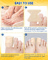 Nail Repair Patches Extra Strength, 28 Count for Damaged Nails, Nighttime Renewal Patches