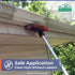 Chomp! Microfiber Gutter Cleaner Tool - Ultimate Gutter Cleaning Smop for All Types of Rain Gutters