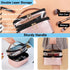 FITINI 3 Pieces Makeup Bags, Double Layer Travel Large Cosmetic Cases, Waterproof Small Zipper Pouch for Women