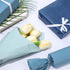 Whaline 90 Sheets Dusty Blue Tissue Paper, Assorted Gradient Blue Mix Gift Wrapping Paper for Wedding, Birthday, Baby