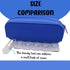 P-40 Daily Contact Lens Organizer, Disposable Lens Dispenser, Water-Resistant Silicone Case for Daily Lens