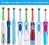 Kids Toothbrush Replacement Heads for Oral B Electric Toothbrush, Soft Bristles, 8 Pack