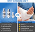 Finger Splints Thumb Splint for Broken Fingers - Adjustable Aluminum Stabilization for Mallet/Trigger Fingers,