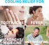 Care Science Hydrogel Cooling Patch 16ct | Cooling patches for headache and fever relief, ready-to-use, drug free