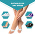 Homergy Metatarsal Foot Pads for Pain Relief - 4 Pack Soft Gel Reusable Sleeve Pads, Forefoot Cushioning Supports for