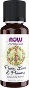 NOW Foods Essential Oils, Peace, Love and Flowers, Sweet Floral Aromatherapy Blend, Vegan, 1-Ounce