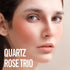 KIMUSE Multi Stick Trio Face Makeup - Cream Blush Stick for Cheeks & Lips, Contour and Highlighter Sticks