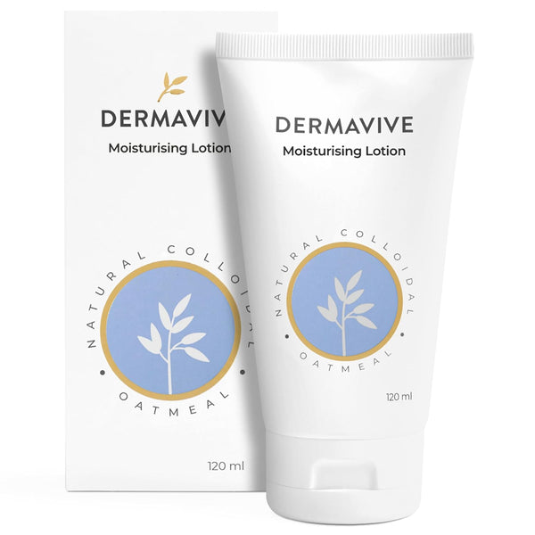 Moisturising Lotion 120ml - Hydrating Body Lotion with Natural Colloidal Oatmeal for Dry Skin