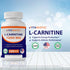 Vitamatic L-Carnitine Fumarate 1000 mg, 120 Vegetable Capsules (2 Bottles)