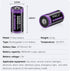 Mspalocell 2 Pack,1.5V 8800mAh 2 1 Rechargeable Lithium D Batteries d cell batteries with in USB-C Charging Cable