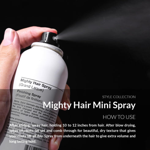 Number 4 Mini Hairspray, Travel-size Strong Hold Hair Spray, 2.0 oz