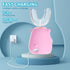 QDCYP 360 6 4 (6-12 Kids U Shaped Electric Toothbrush, Automatic Sonic Cleaning, Modes, Brush Heads, Cute Cartoon Koala