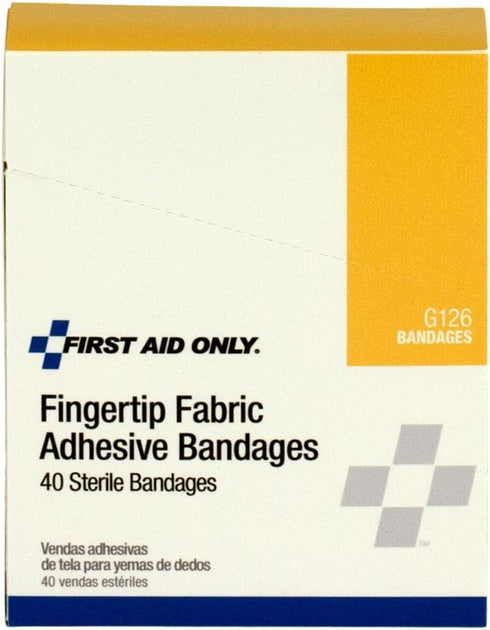 Fingertip Fabric Bandage by First Aid Only, 40 Count