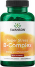 Swanson Super Stress B-Complex with Vitamin C for Stress-Prone Professionals Seeking Energy