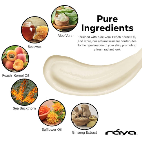 Raya SPA Bio-Effective Night Cream | Anti-Aging Facial Moisturizer for Deep Recovery & Wrinkle Repair