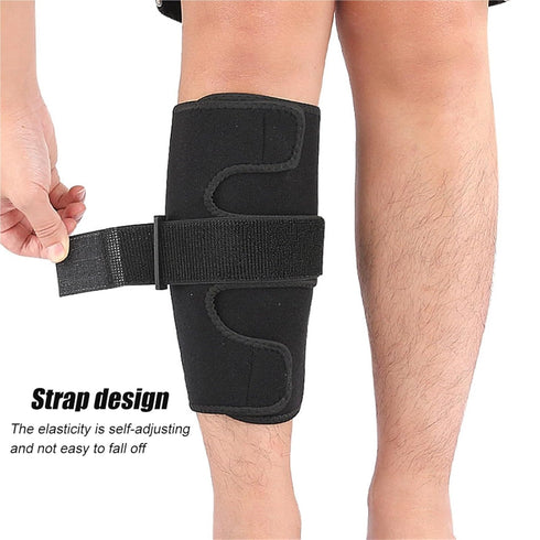 PAKHUDB 1PC Calf Compression Sleeves Calf Braces for Men Women - Adjustable Shin Splints Support Wrap