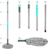 Self Wringing Mop for Floor Cleaning, Easy Squeeze Twist Mop with 52.5 Inch Long Handle, Heavy Duty Wet Mop