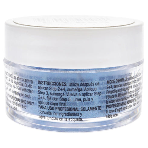 Pro Powder Polish Nail Colour Dip System - Deep Blue with Blue Mica by Cuccio Colour, 0.5 oz