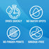MiracleWipes for Microwaves and Cooktops - Easily Removes Food and Grime Buildup, Safe Cleaner for Home Use (30 Count)