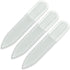 Mont Bleu Small Premium Glass Nail File - Genuine Czech Tempered Glass - Handmade in Czech Republic - Best Crystal Nail File for Nail Care