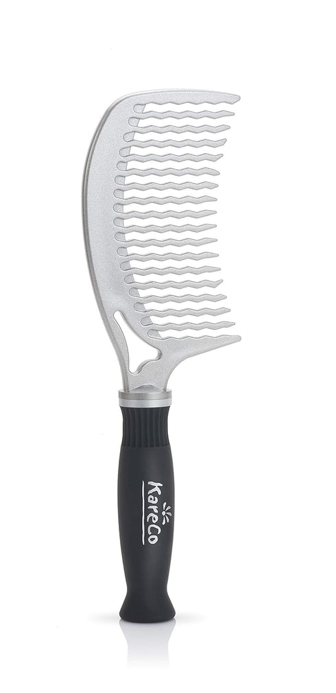 KareCo Detangling Tangle Buster Comb in Silver