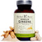 Herbal Roots Panax Ginseng | Organic Korean Ginseng Root Powder | 1000mg | High Ginsenosides for Energy & Performance |
